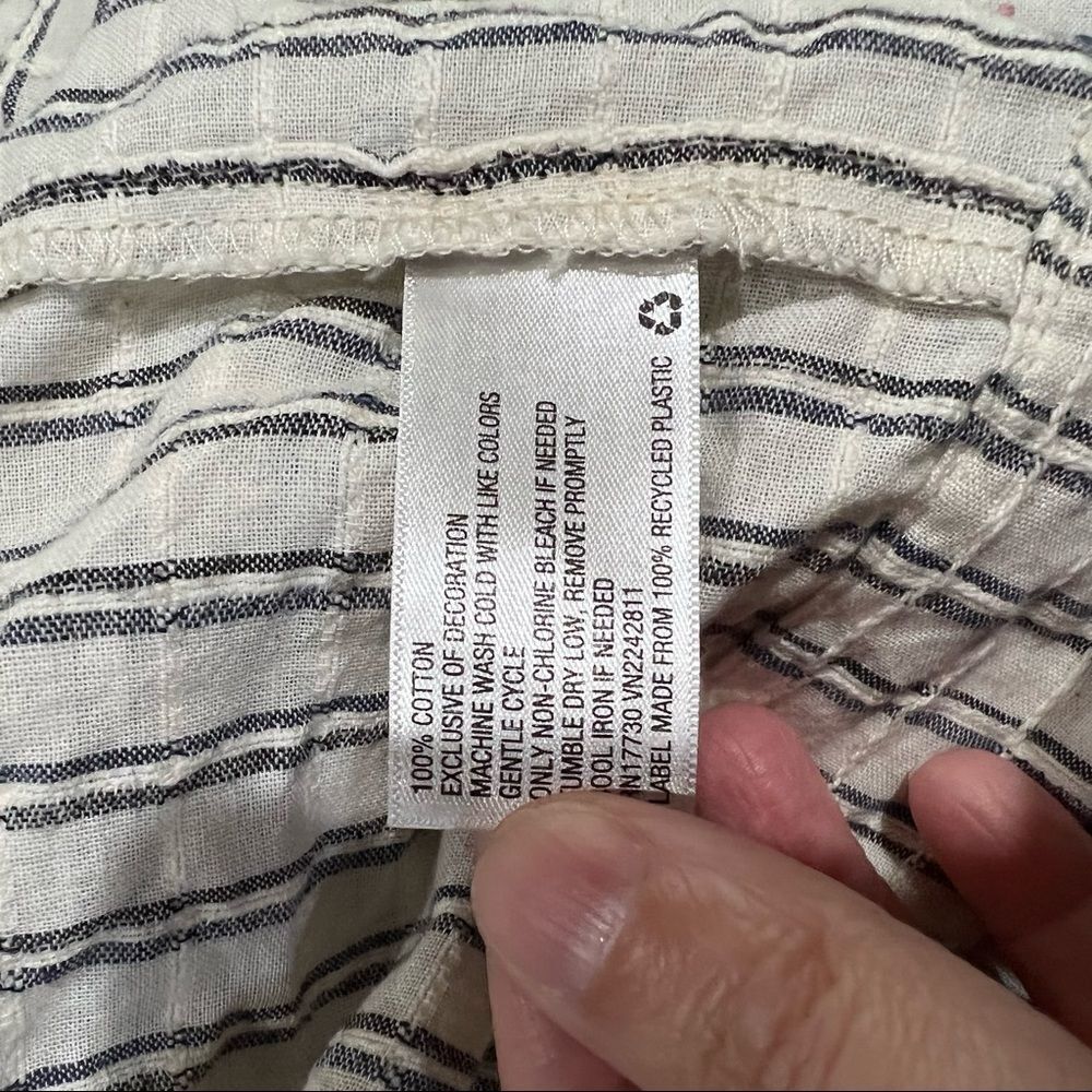 Universal Thread Boho Embroidered Tie Straps Tank… - image 7